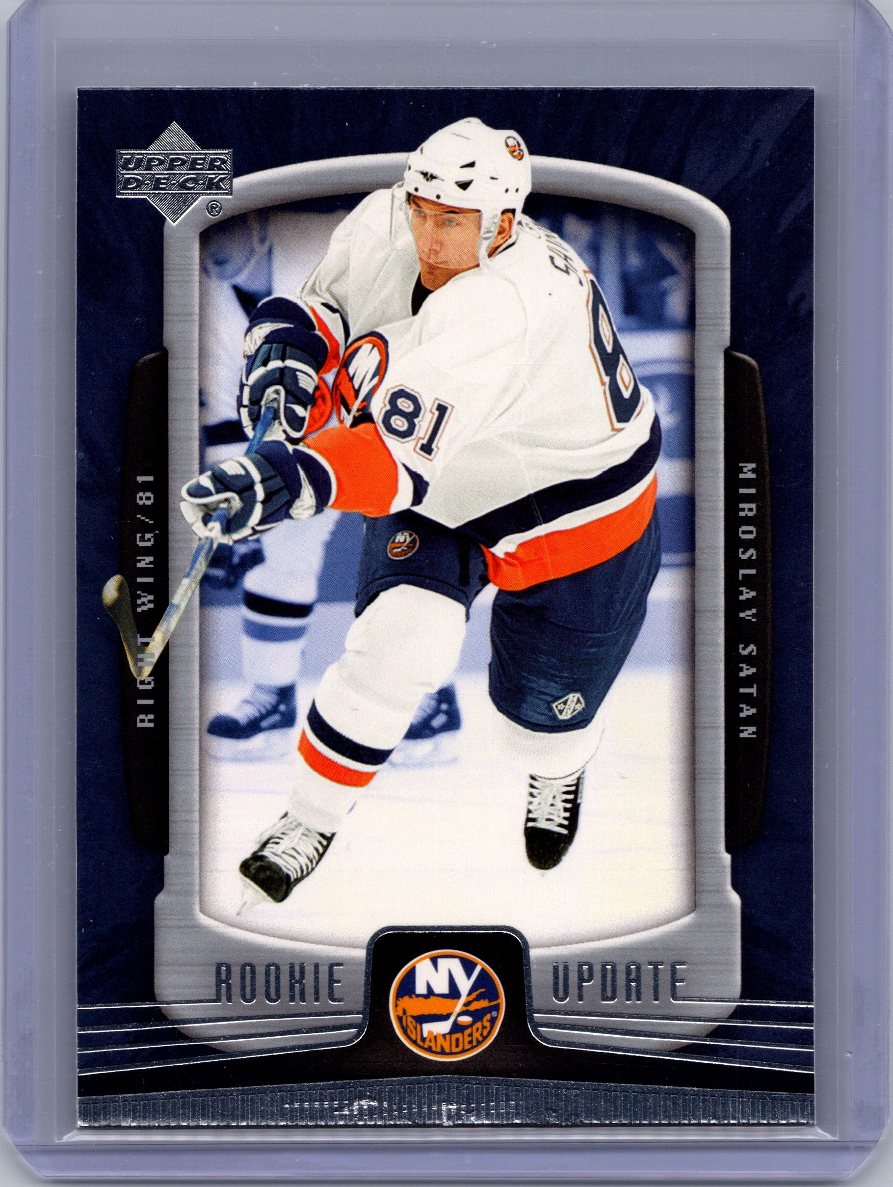 2005-06 Upper Deck Rookie Update #61 Miroslav Satan