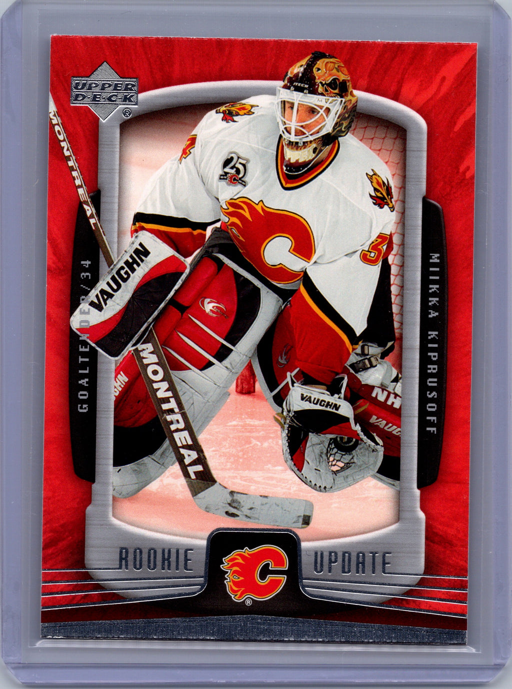 2005-06 Upper Deck Rookie Update #14 Miikka Kiprusoff