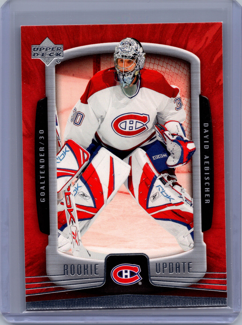 2005-06 Upper Deck Rookie Update #51 David Aebischer