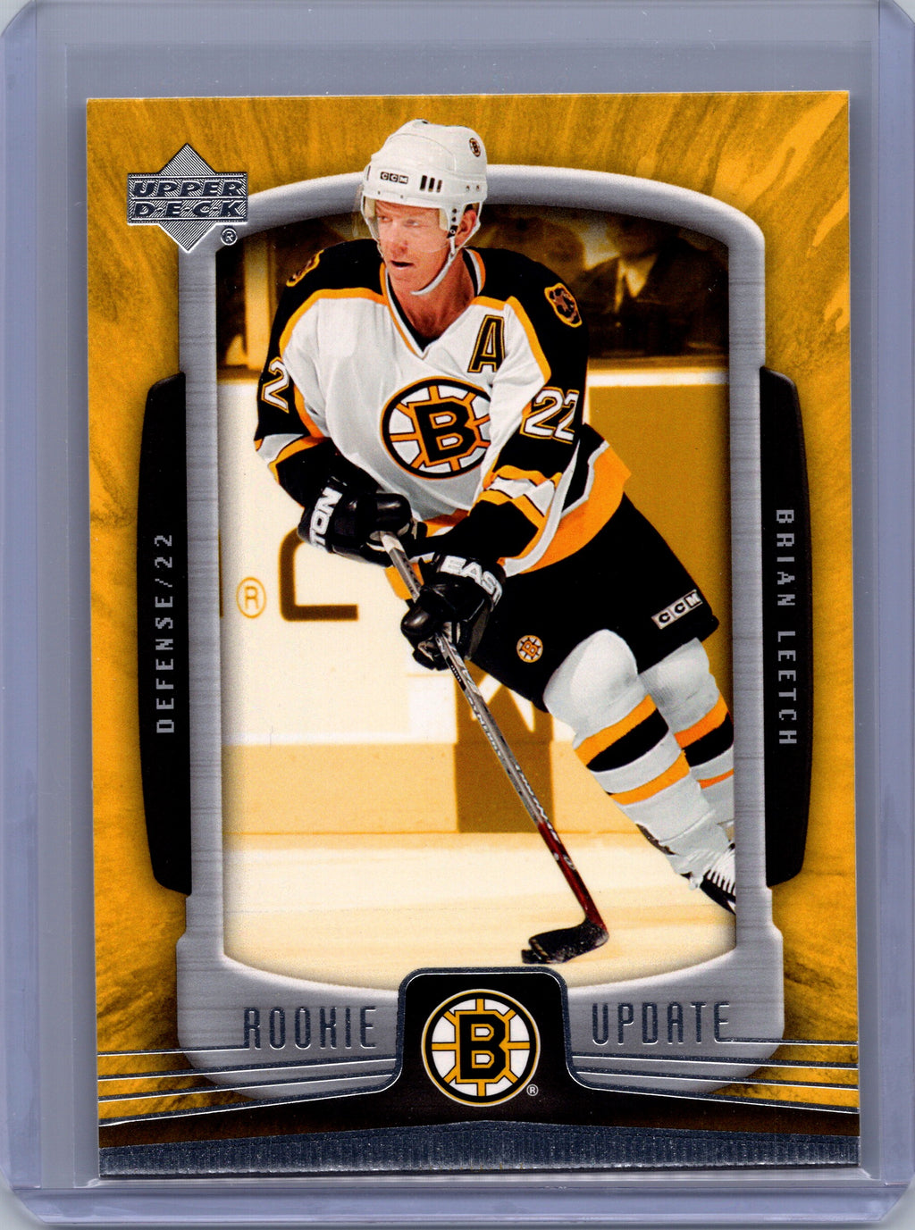 2005-06 Upper Deck Rookie Update #8 Brian Leetch