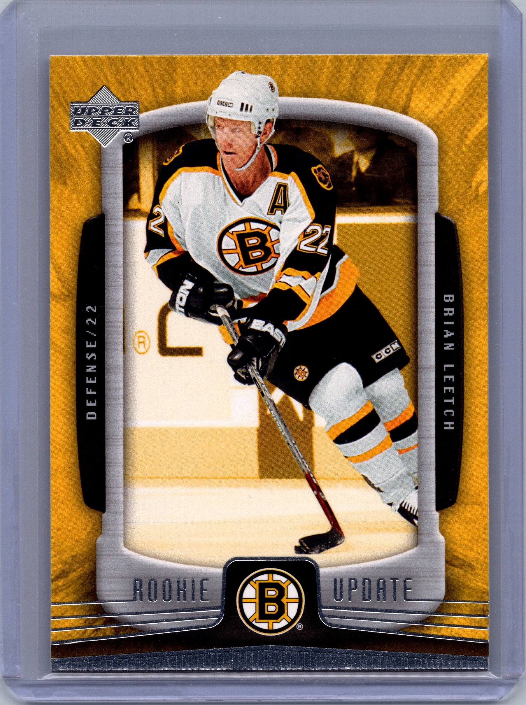 2005-06 Upper Deck Rookie Update #8 Brian Leetch