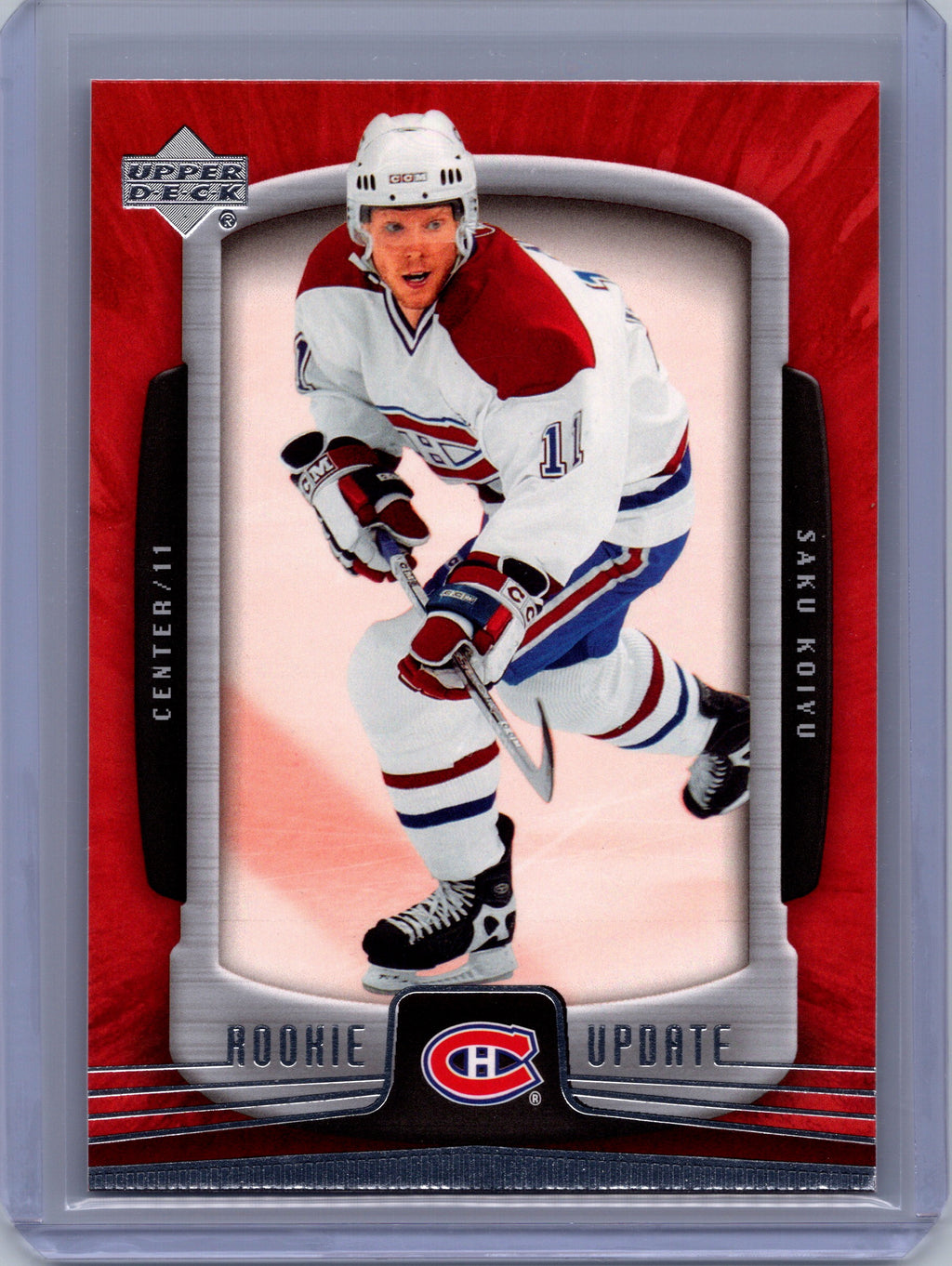 2005-06 Upper Deck Rookie Update #50 Saku Koivu