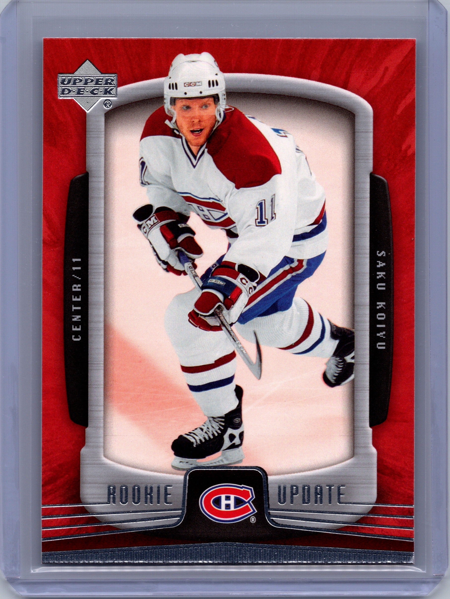 2005-06 Upper Deck Rookie Update #50 Saku Koivu