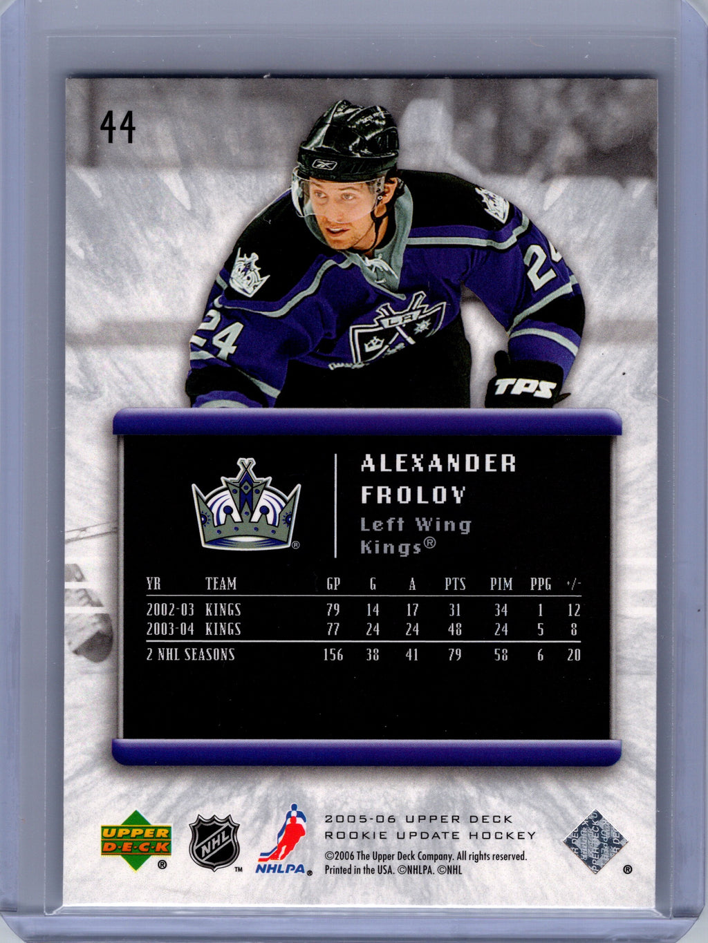 2005-06 Upper Deck Rookie Update #44 Alexander Frolov