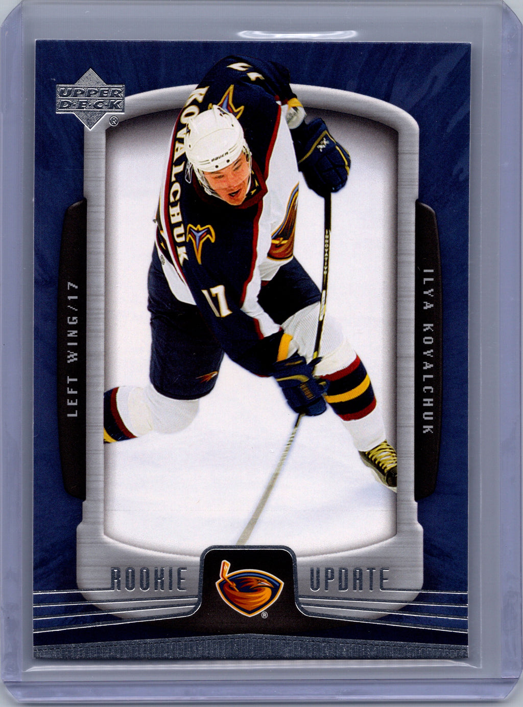 2005-06 Upper Deck Rookie Update #4 Ilya Kovalchuk