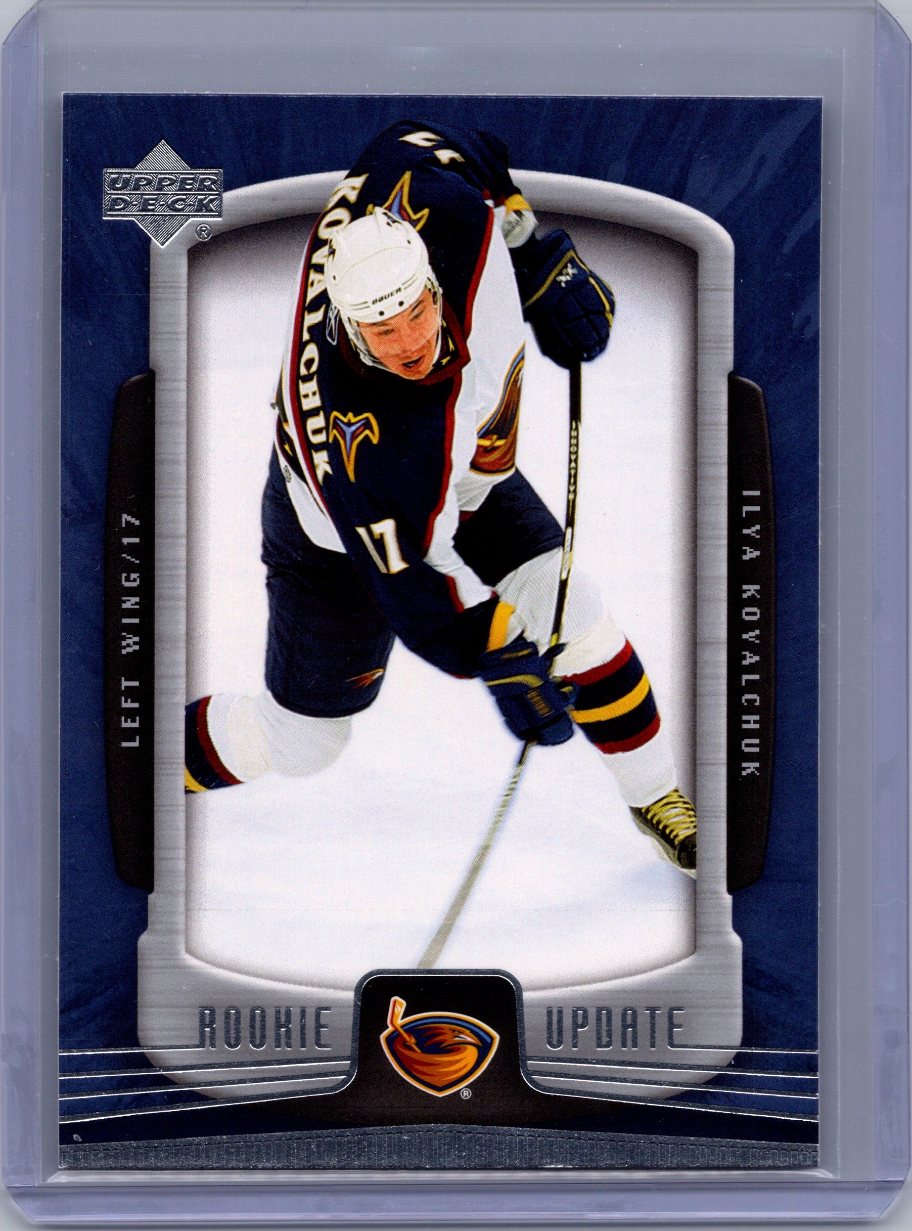 2005-06 Upper Deck Rookie Update #4 Ilya Kovalchuk