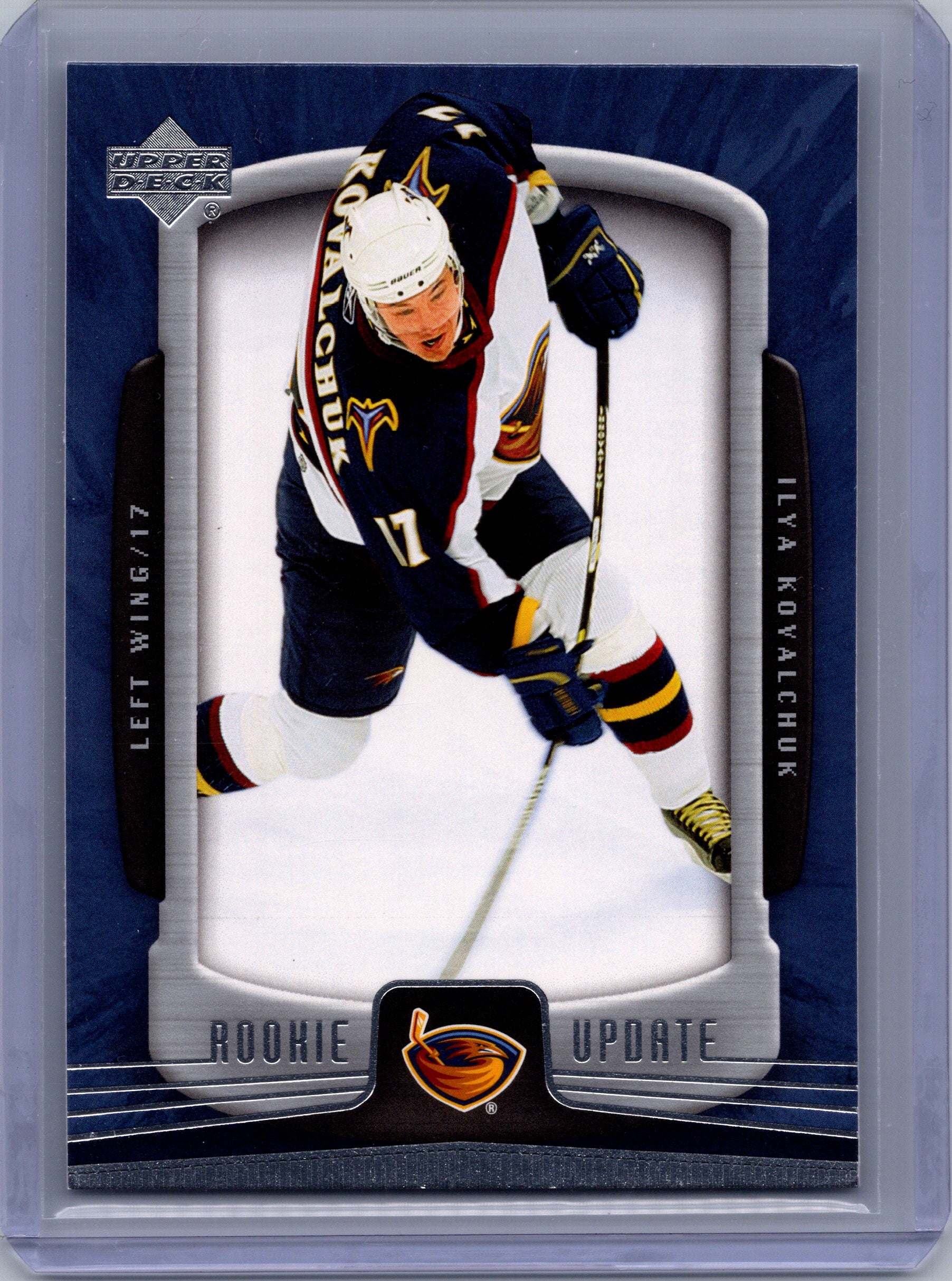 2005-06 Upper Deck Rookie Update #4 Ilya Kovalchuk