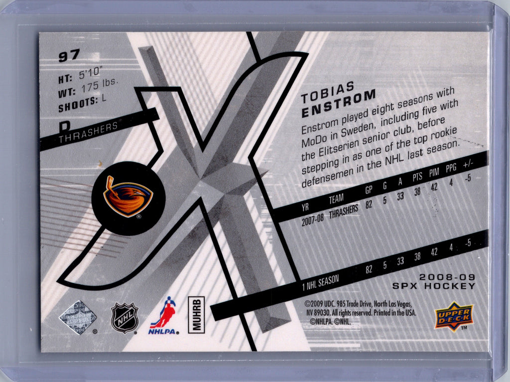 2008-09 SPx #97 Tobias Enstrom