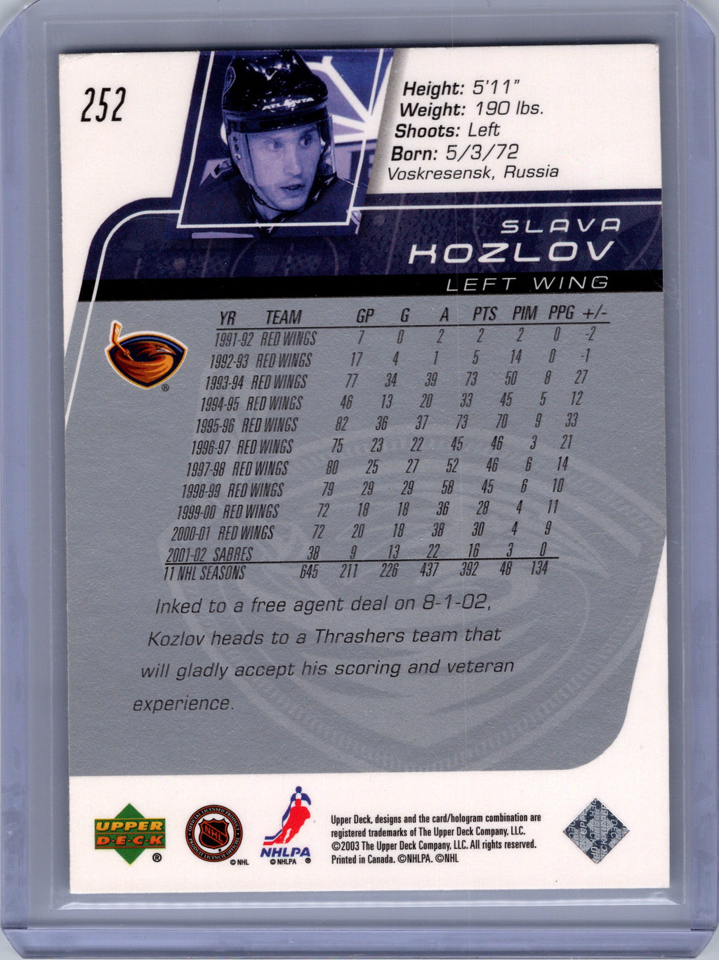 2003-04 Czech OFS #343 Ladislav Svoboda