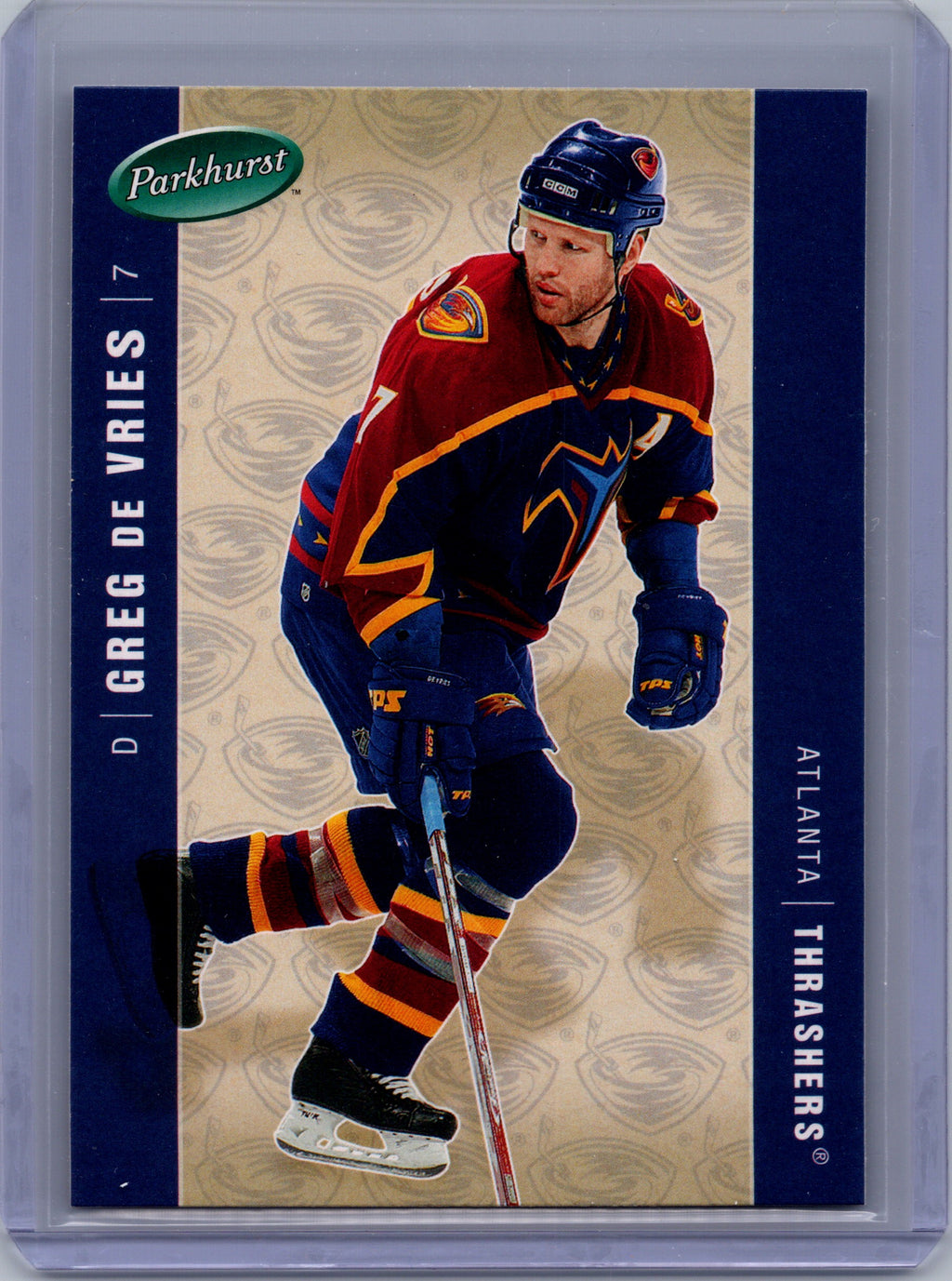 2005-06 Parkhurst #24 Greg de Vries