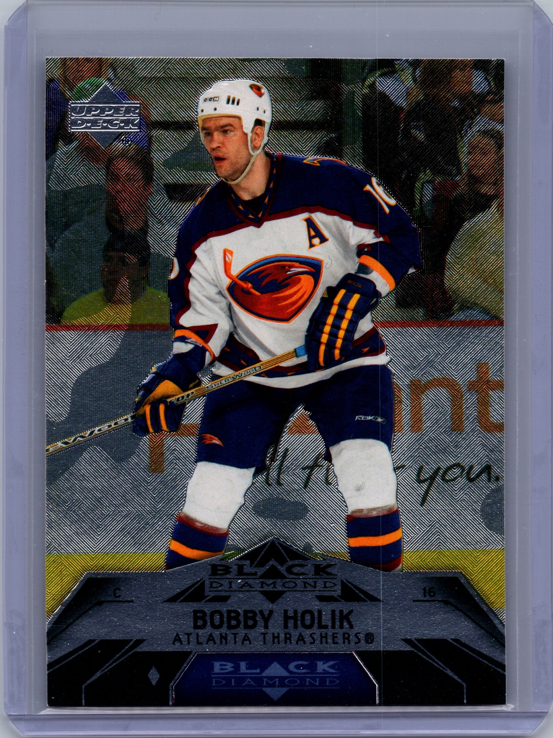 2007-08 Upper Deck Black Diamond #3 Bobby Holik