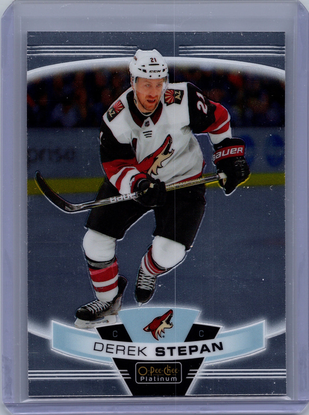 2019-20 O-Pee-Chee Platinum #30 Derek Stepan Matte-Pink