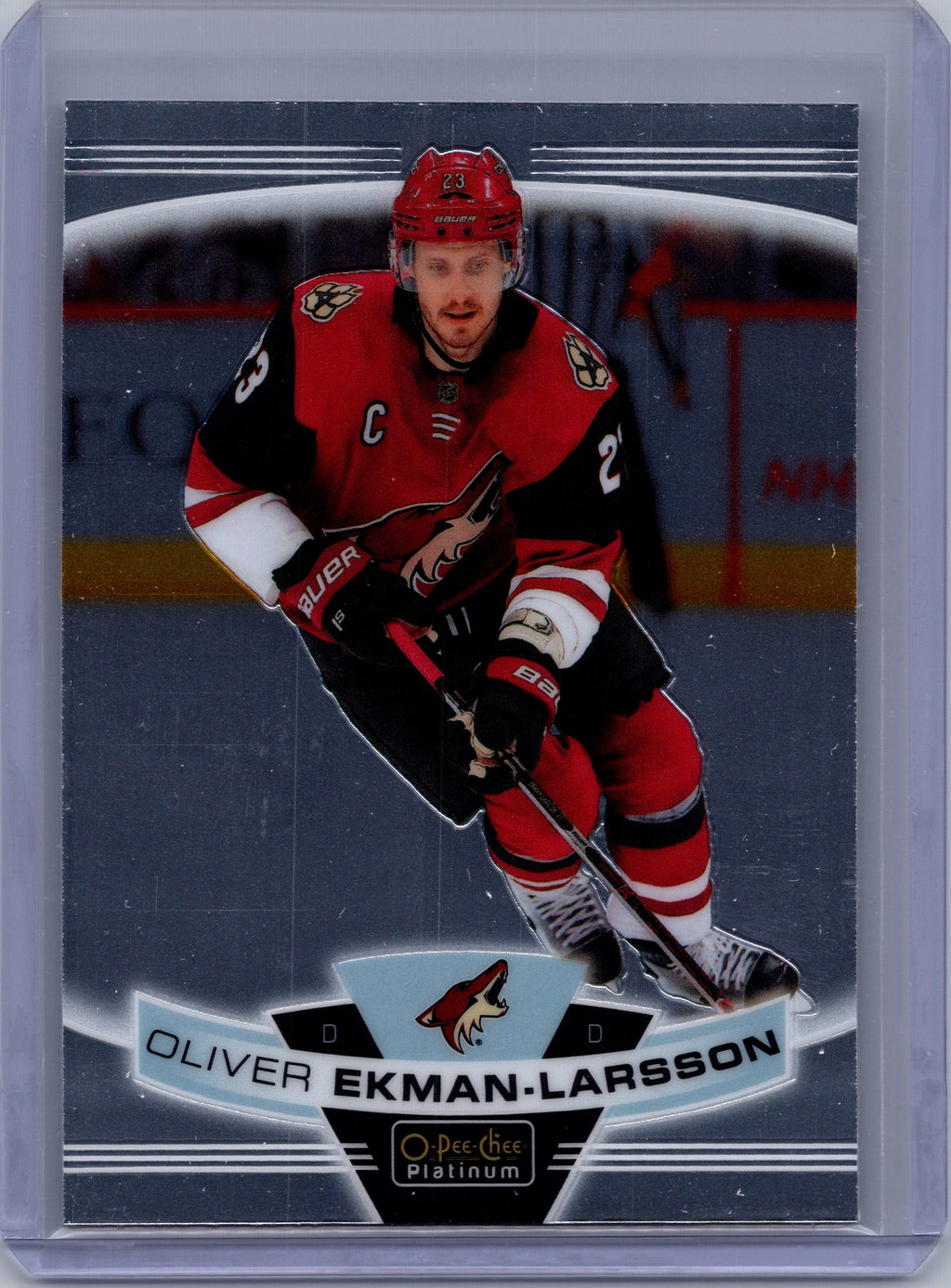 2019-20 O-Pee-Chee Platinum #3 Oliver Ekman-Larsson Matte-Pink