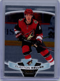 2019-20 O-Pee-Chee Platinum #127 Clayton Keller Rainbow-Color-Wheel