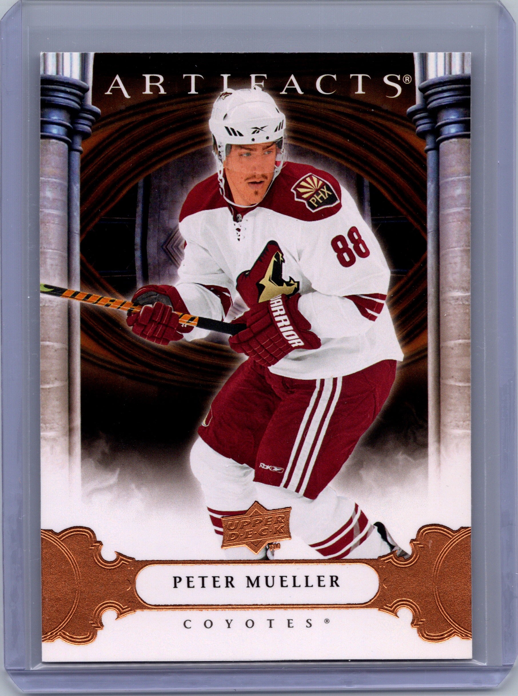 2009-10 Upper Deck Artifacts #86 Peter Mueller Gold Spectrum #/10