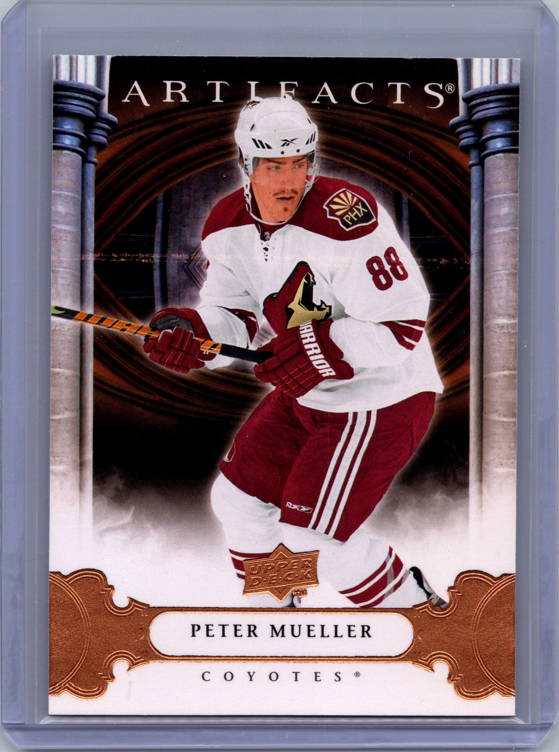 2009-10 Upper Deck Artifacts #86 Peter Mueller Silver Spectrum #/25
