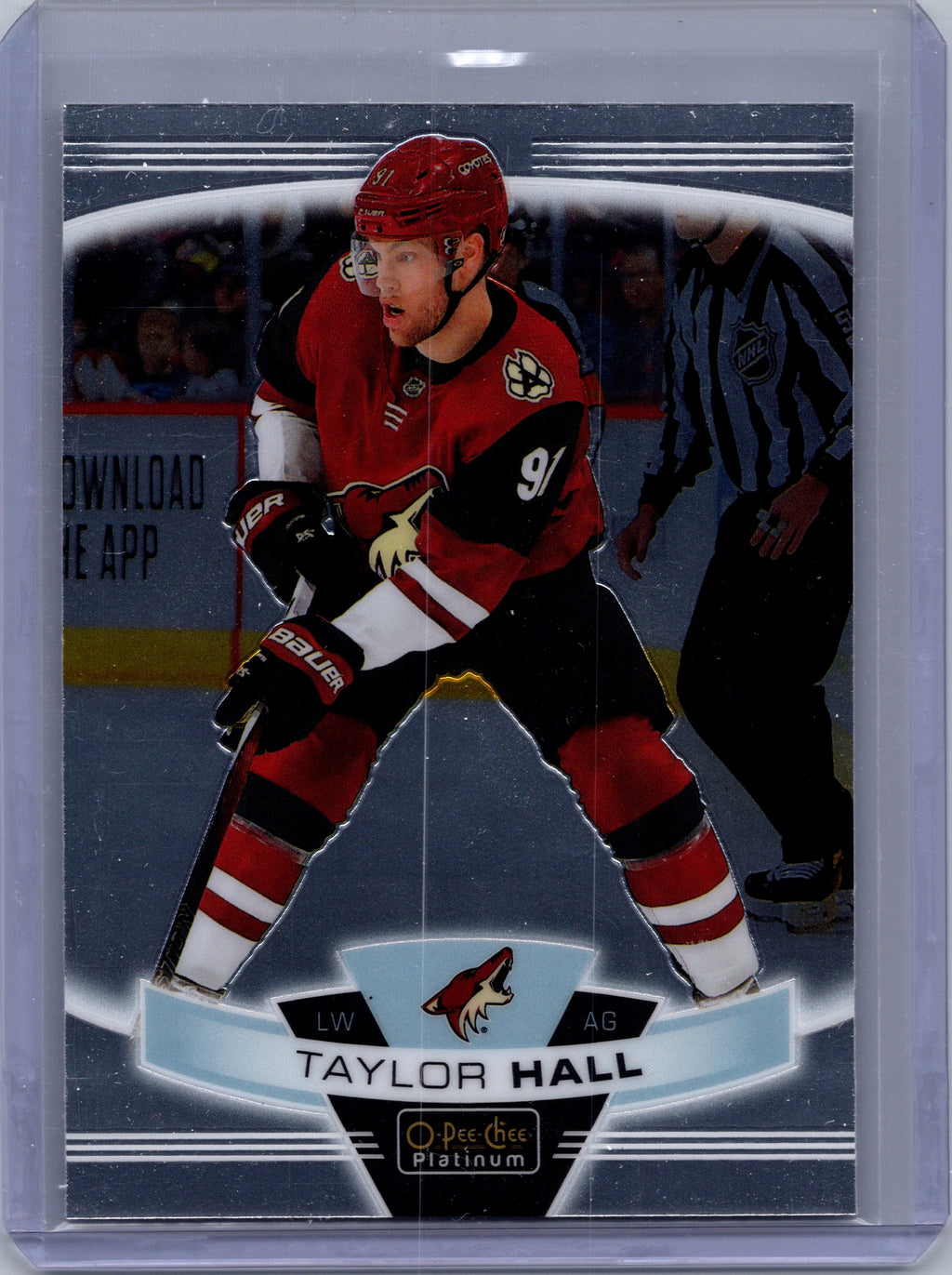 2019-20 O-Pee-Chee Platinum #14 Taylor Hall