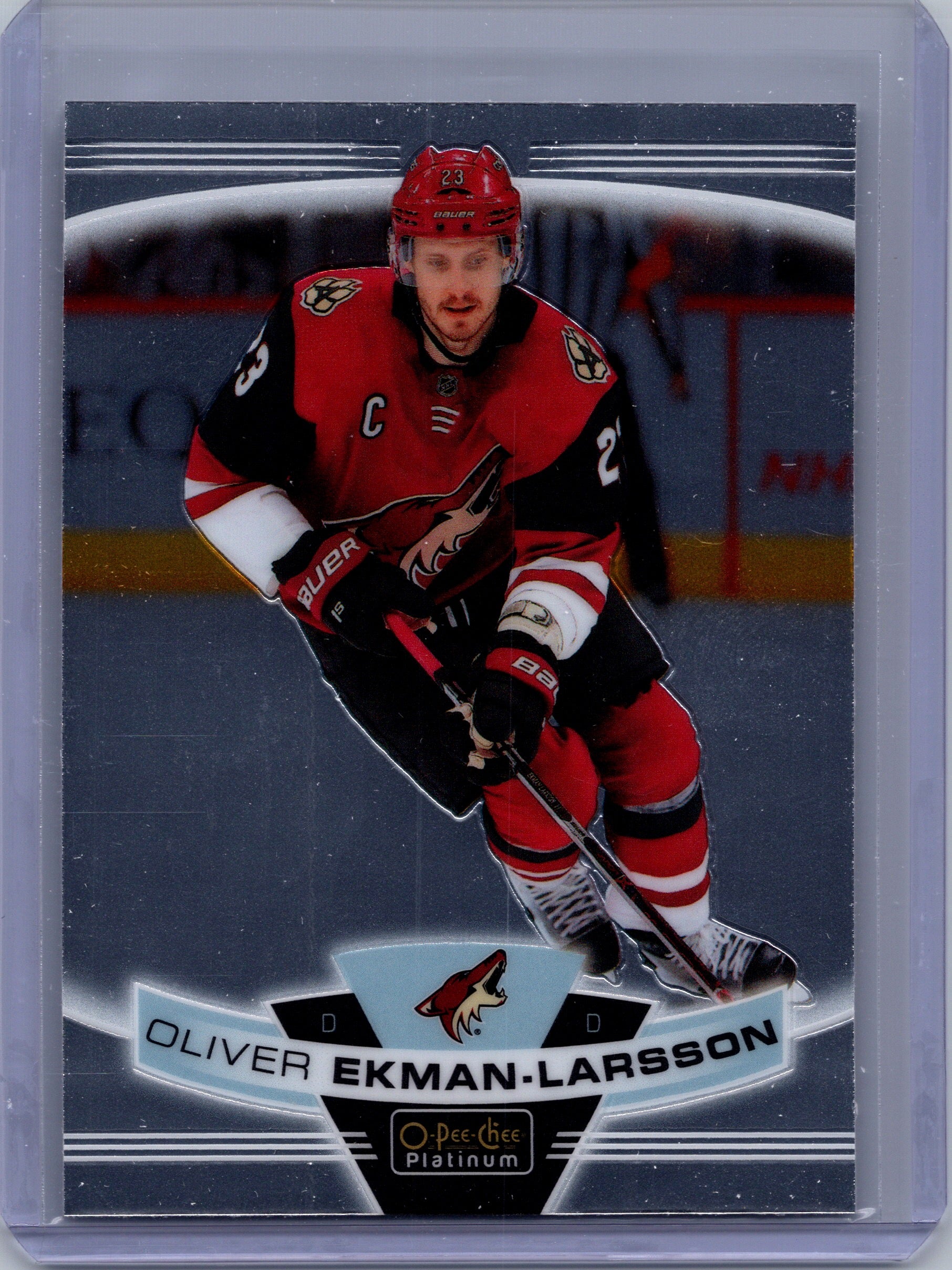 2019-20 O-Pee-Chee Platinum #3 Oliver Ekman-Larsson Matte-Pink